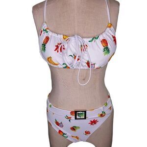 Romwe Tropical fruits Bikini